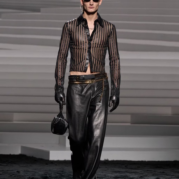 $3225 AUTHENTIC new VERSACE rare runway BELT - Picture 7 of 16